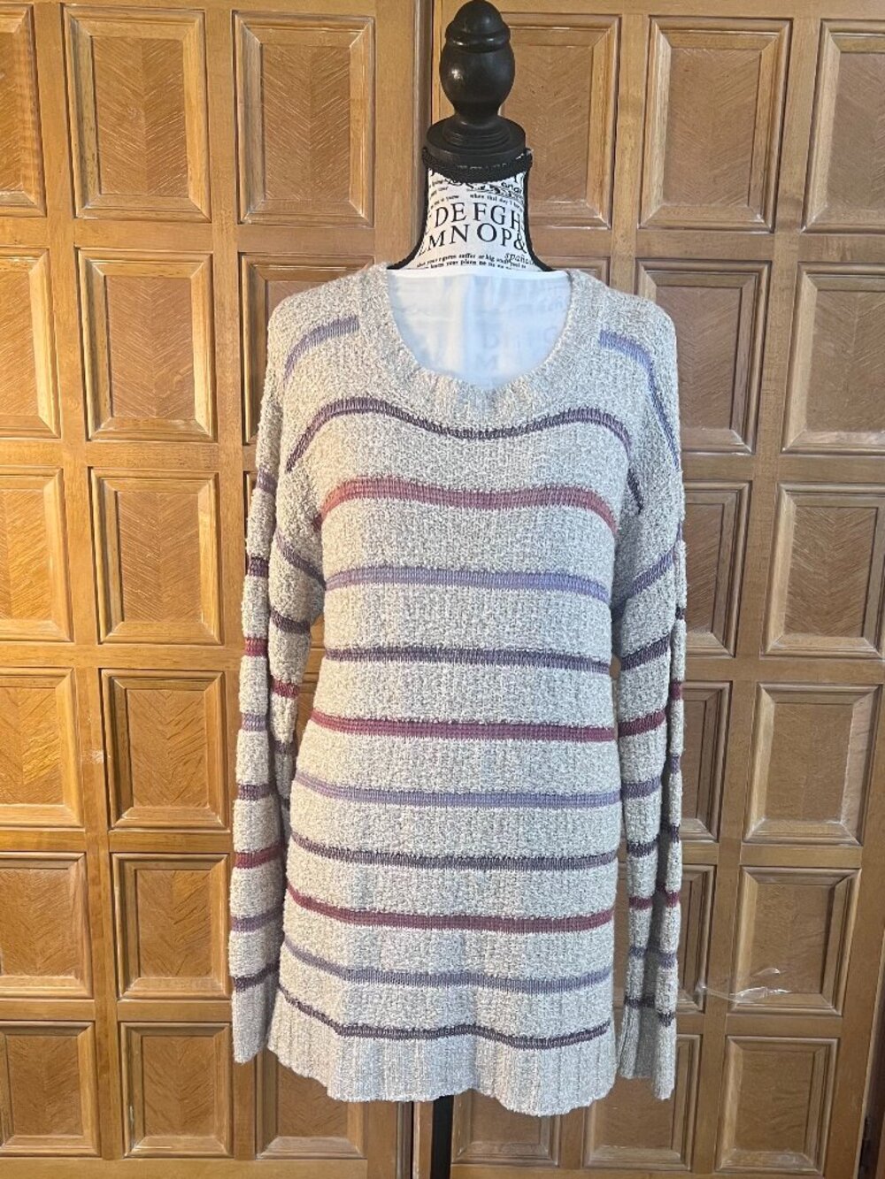 Susina Light Weight Pull Over Sweater Multicolor 1X